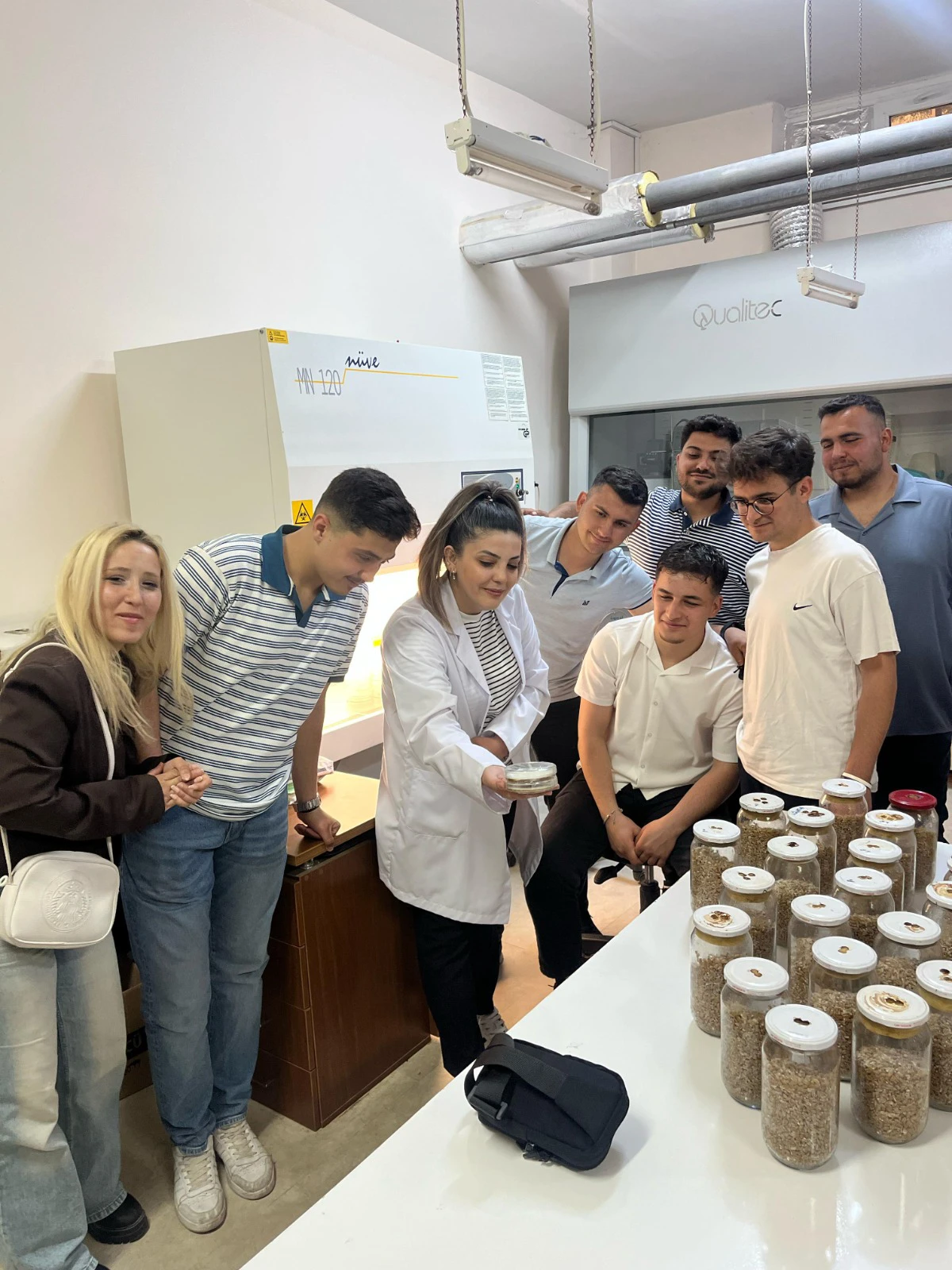 Selçuk Üniversitesi Mantarcılık Uygulama ve Araştırma Merkezi'ne Teknik Gezi Düzenlendi